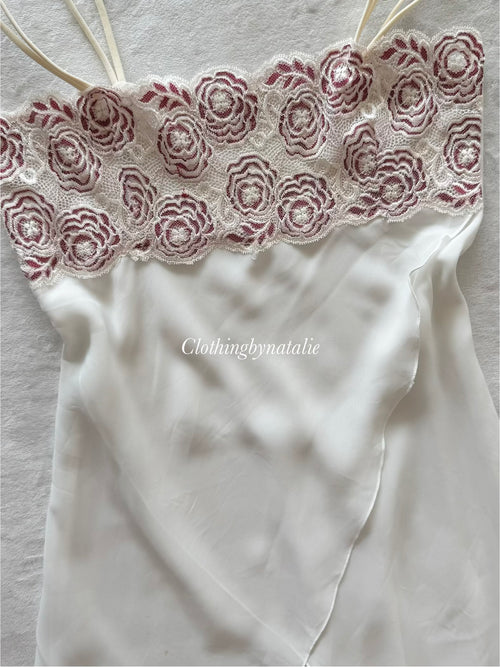 Fairy Sheet White Chiffon Slip size S