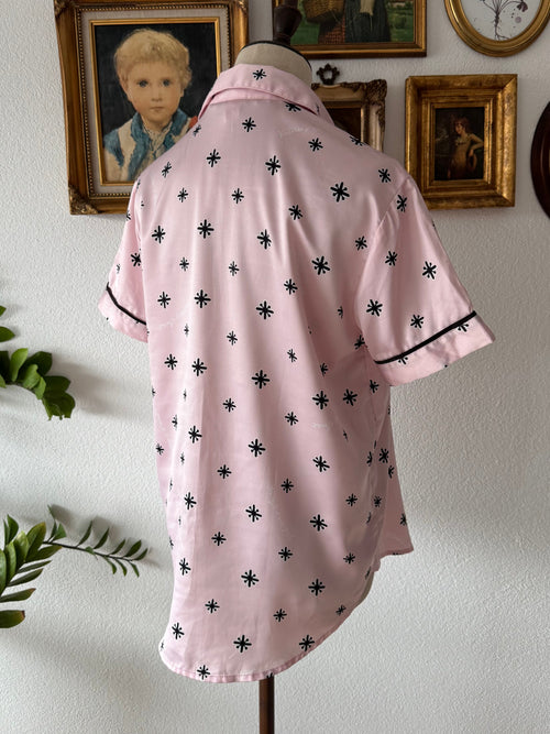 Victoria’s Secret Pink Satin Pyjama Set Size S