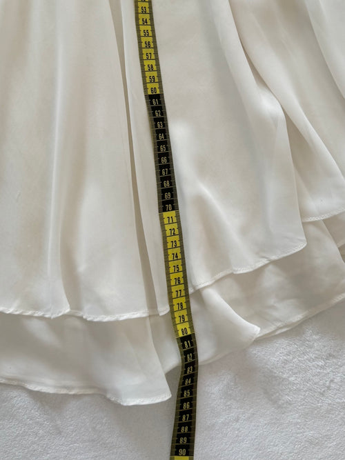 Fairy White Chiffon Babydoll Size M