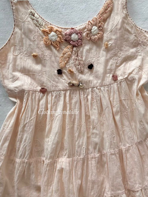 Coquette Orange Cotton Babydoll size S