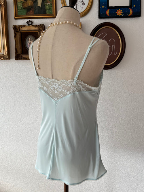Baby Blue Nylon Cami Size M