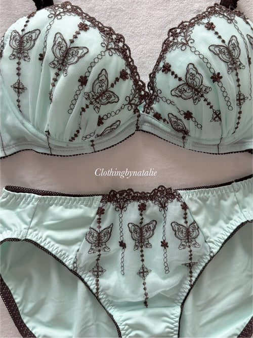 Japanese Mint Lingerie Set Size 75C