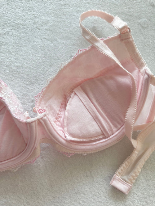 Fairy Pink Floral Bra Size 75D