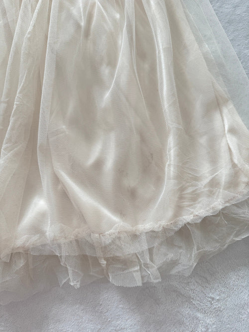 Y2K Cotton Jersey Babydoll Size S