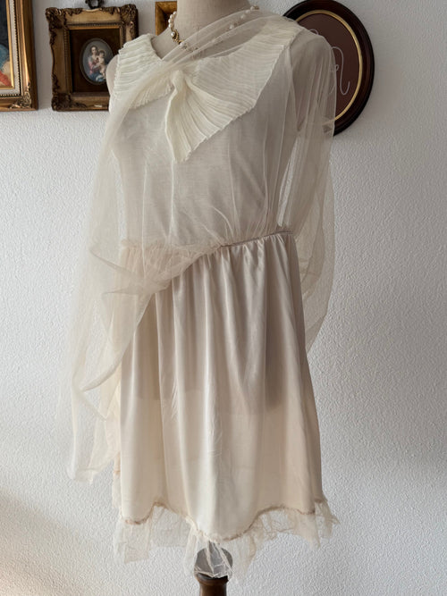 Y2K Cotton Jersey Babydoll Size S