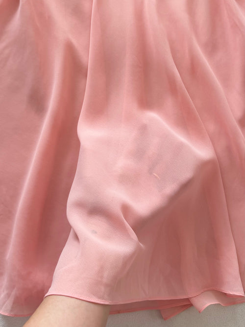 Fairy Pink Chiffon Babydoll Size M
