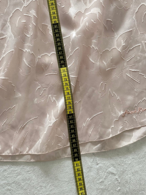 Nude Pink Brocade Slip size M