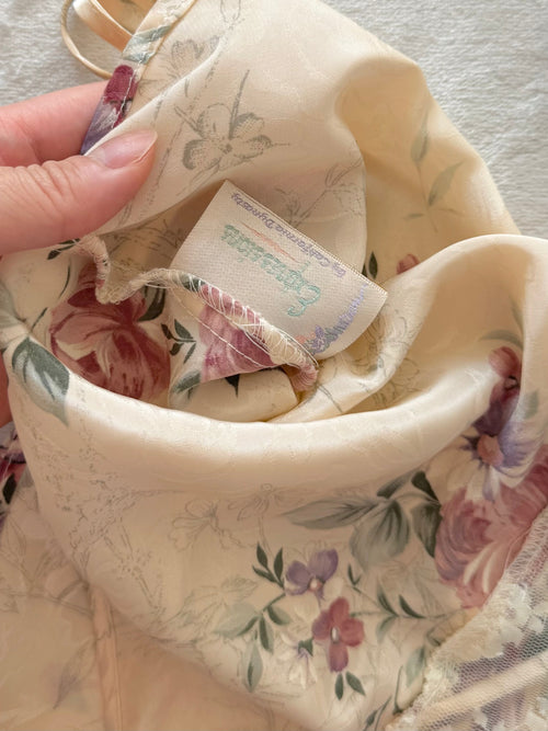 Expression Floral Brocade Gown Size M