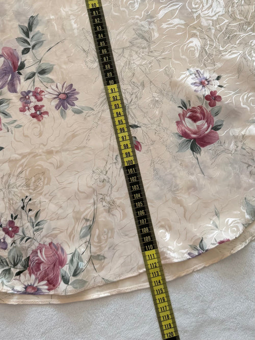 Expression Floral Brocade Gown Size M