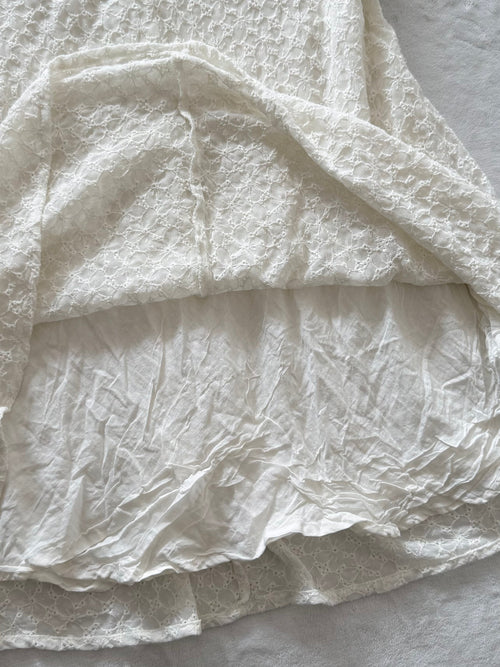 Zara Cotton Lace Babydoll Size M