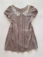 Japanese Grey Cotton Babydoll size S
