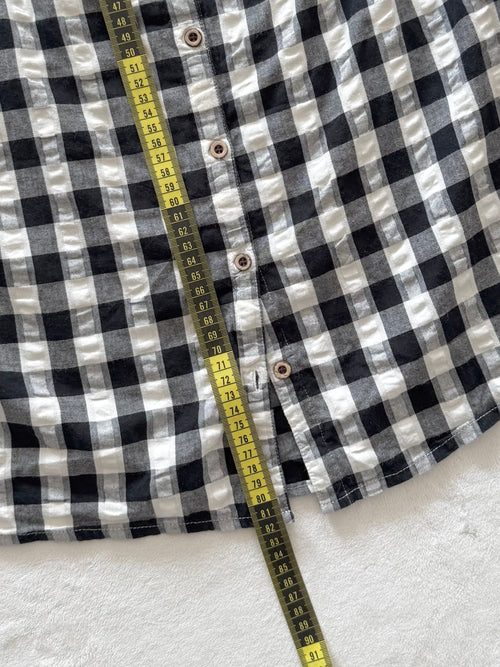 Japanese Gingham Cotton Babydoll Size S/small M