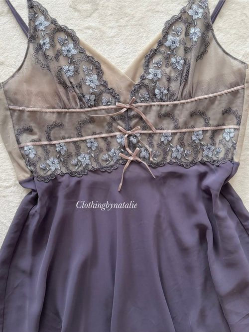 Fairy Purple Chiffon Babydoll Size M