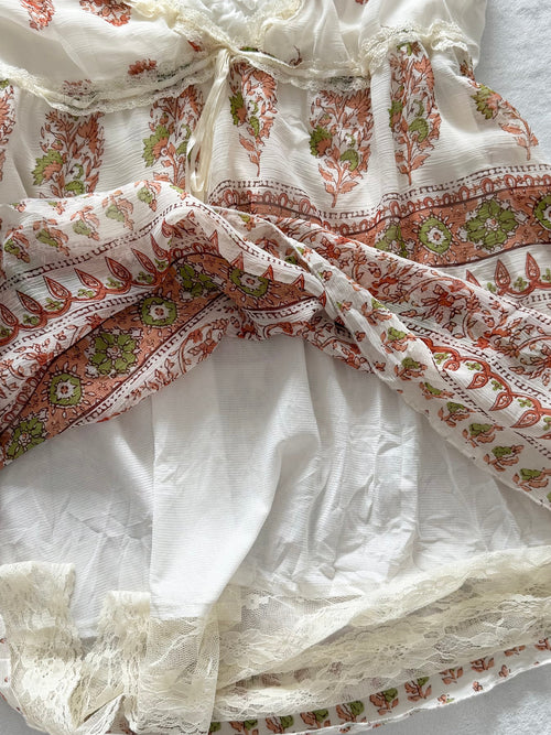 Y2K Chiffon Blouse size S