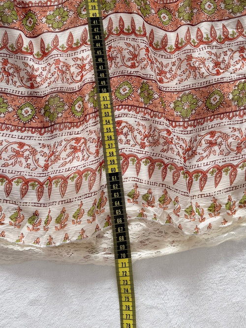 Y2K Chiffon Blouse size S