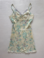 Romantic Blue Chiffon Nightgown Size M
