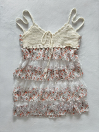Boho Tutu Chiffon Babydoll Size S