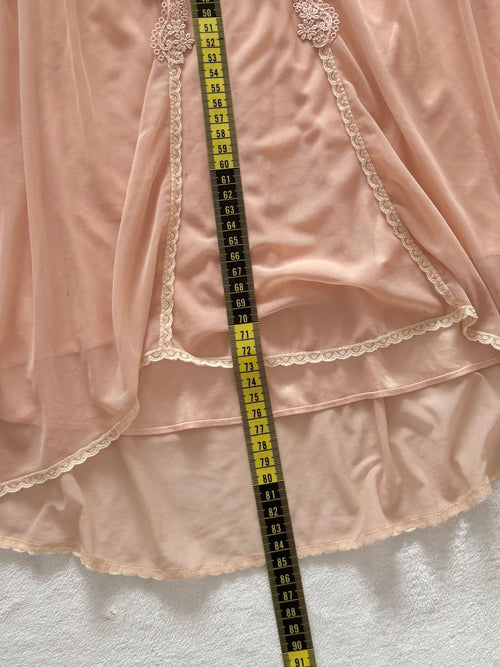 Coquette Nude Mesh Slip Size M
