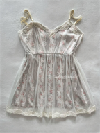 Y2K Floral Stretchy Blouse Size M