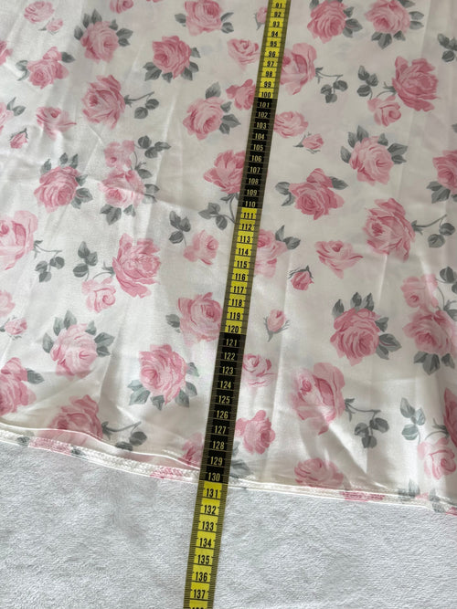 Berkertex Floral Satin Maxi Dress size M