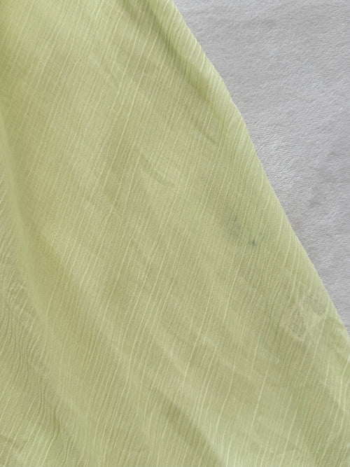 Fairy Green Chiffon Slip Size S