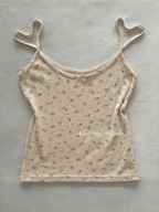 Coquette Floral Knit Cami Size S