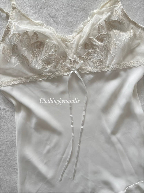 Fairy Chiffon White Slip Size S