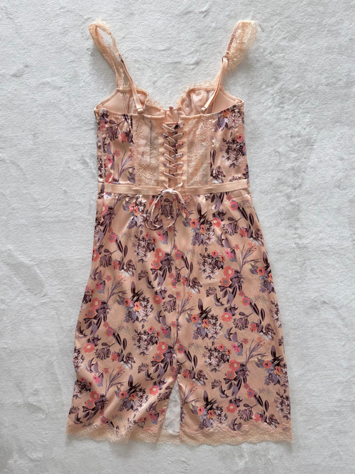 Victoria’s Secret Orange Satin Bustier Size XS