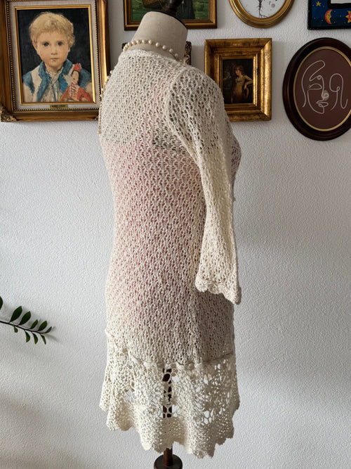 Fairy Pink Cream Knit Cami Set Size S