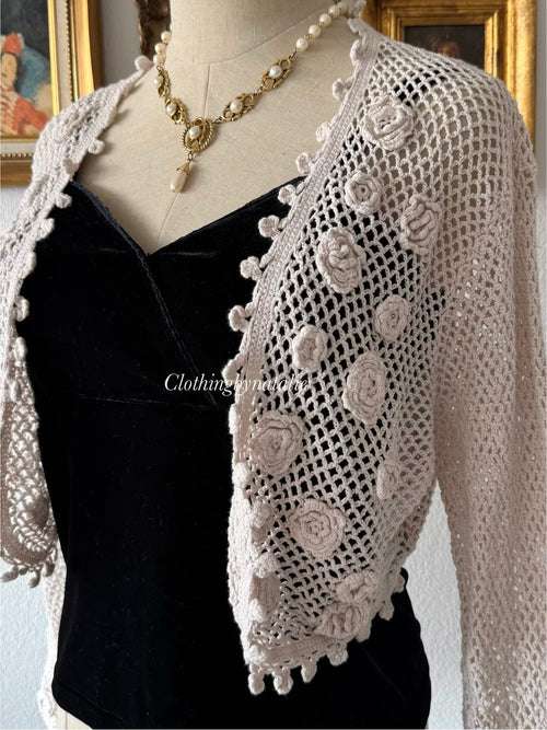 Y2K Cardigan Cami Set Size S