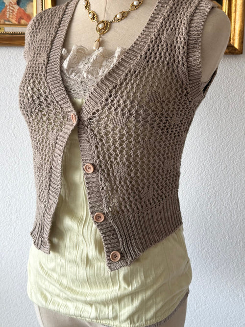 Y2K Knit Cami Set Size S