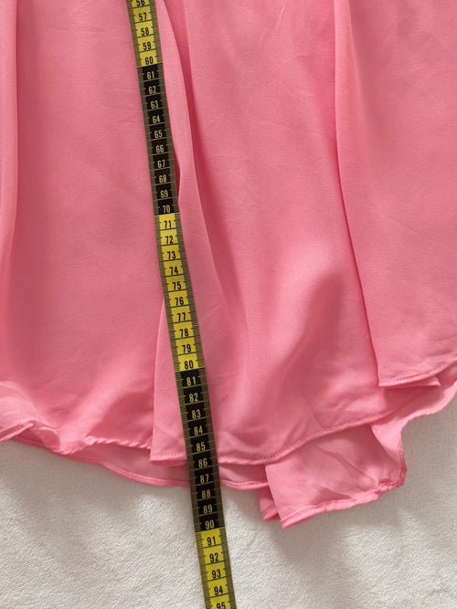 Coquette Pink Chiffon Babydoll Size S/M