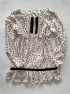 Coquette Floral Midi Babydoll Size S