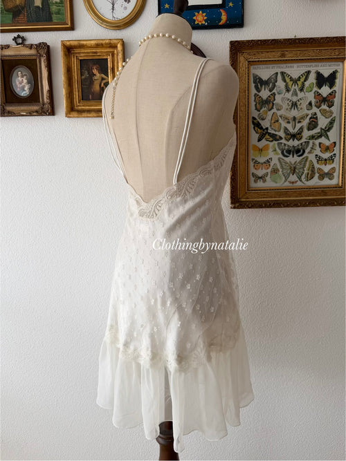 Sara Beth Bridal Satin Peignoir Set Size S