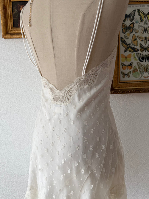 Sara Beth Bridal Satin Peignoir Set Size S