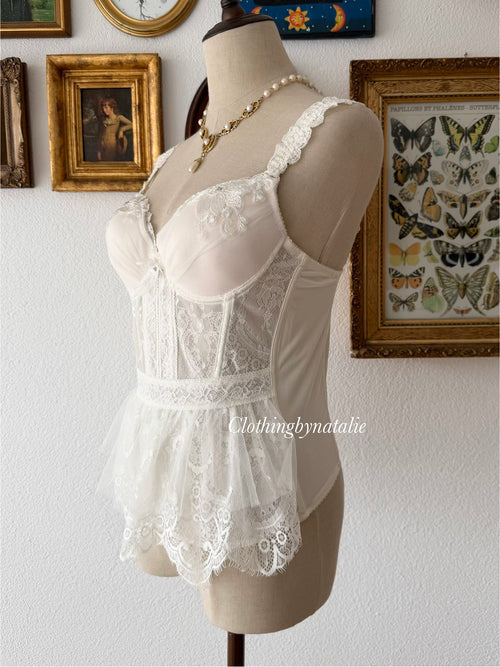 Fairy Lace Bridal Corset Size 80B