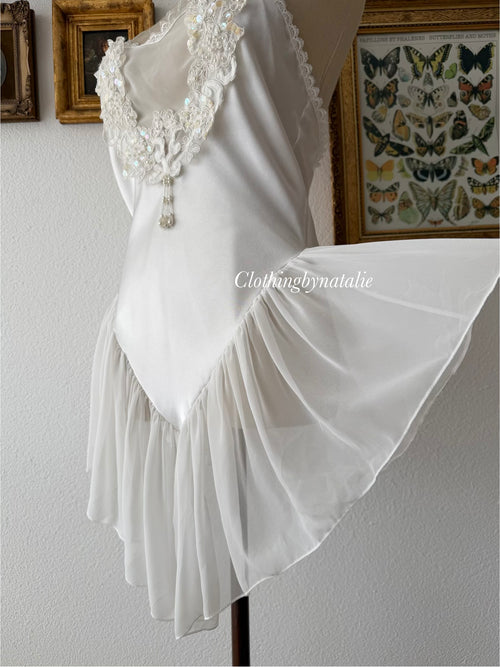 Flora Nikrooz Bridal Mini Dress Size S