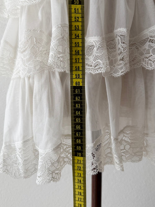 Tutu White Fairy Babydoll Size S