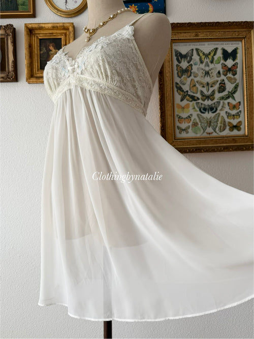 Inbloom Bridal Chiffon Peignoir Size M