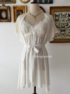 Inbloom Bridal Chiffon Peignoir Size M