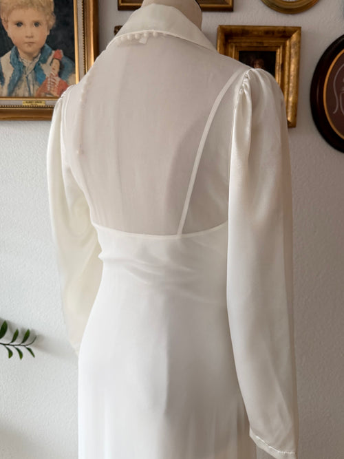 Victoria’s Secret Bridal Satin Peignoir Set Size S