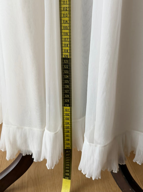 Evete Maxi Nylon Chiffon Gown Size S