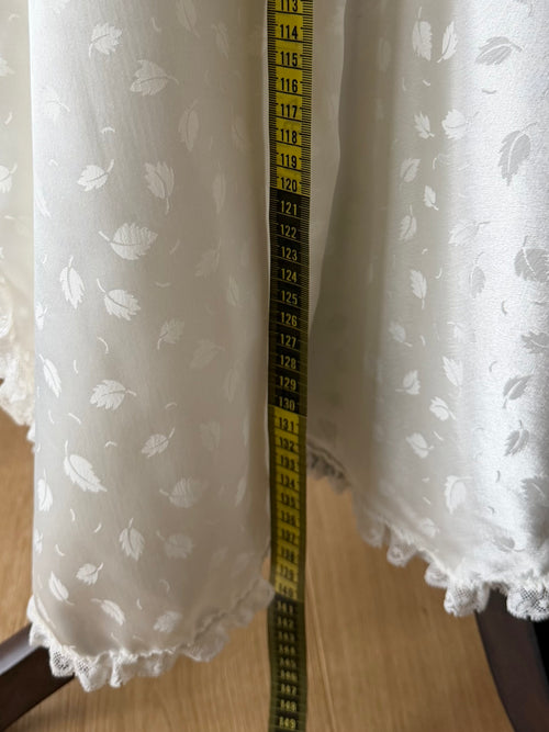 Carole Hochmann Bridal Maxi Satin Peignoir Set Size S