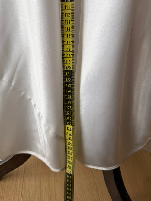 Victoria’s Secret White Maxi Satin Dress size M