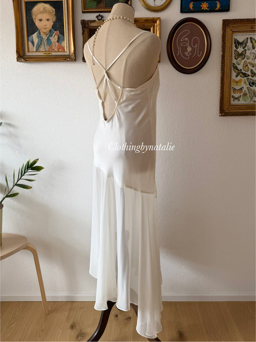 Delicates Bridal Chiffon Peignoir Set Size L