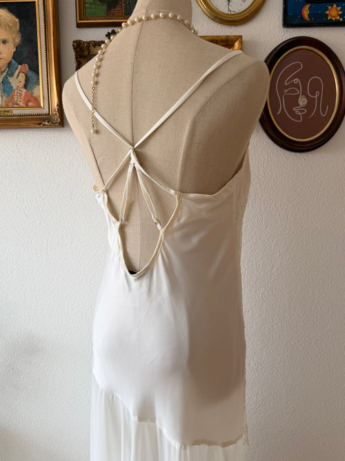Delicates Bridal Chiffon Peignoir Set Size L