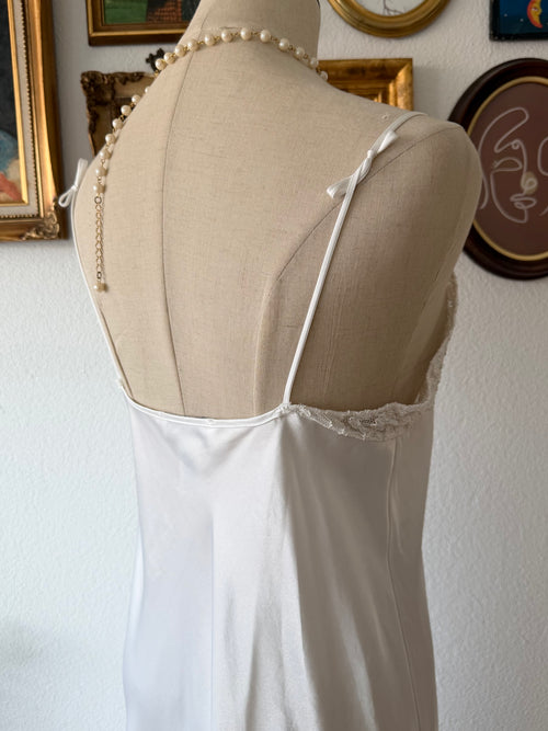 Val Mode Bridal Satin Peignoir Set Size M