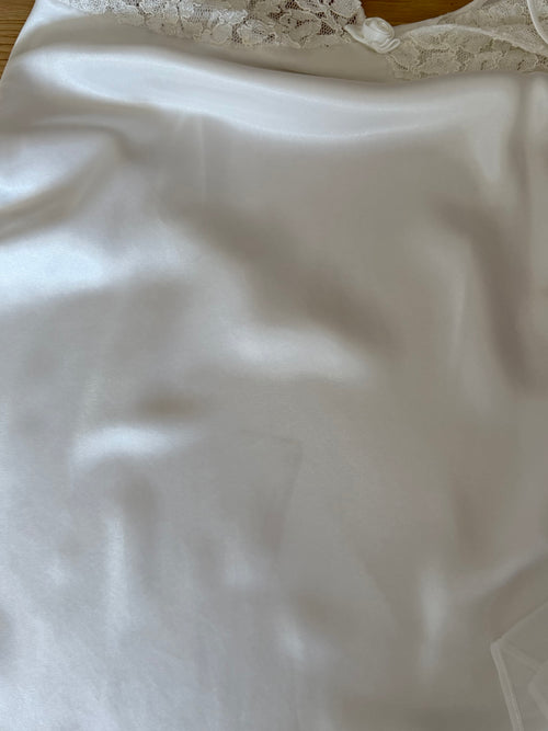 Val Mode Bridal Satin Peignoir Set Size M