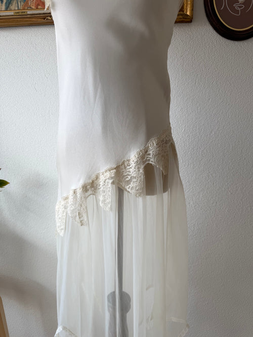 Vintage Fairy Nylon Gown Size S