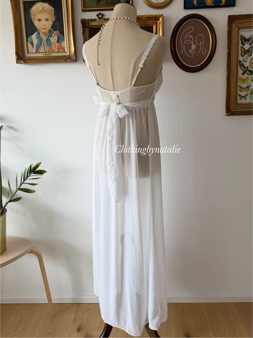 Flora Pleated Bridal Gown Size M